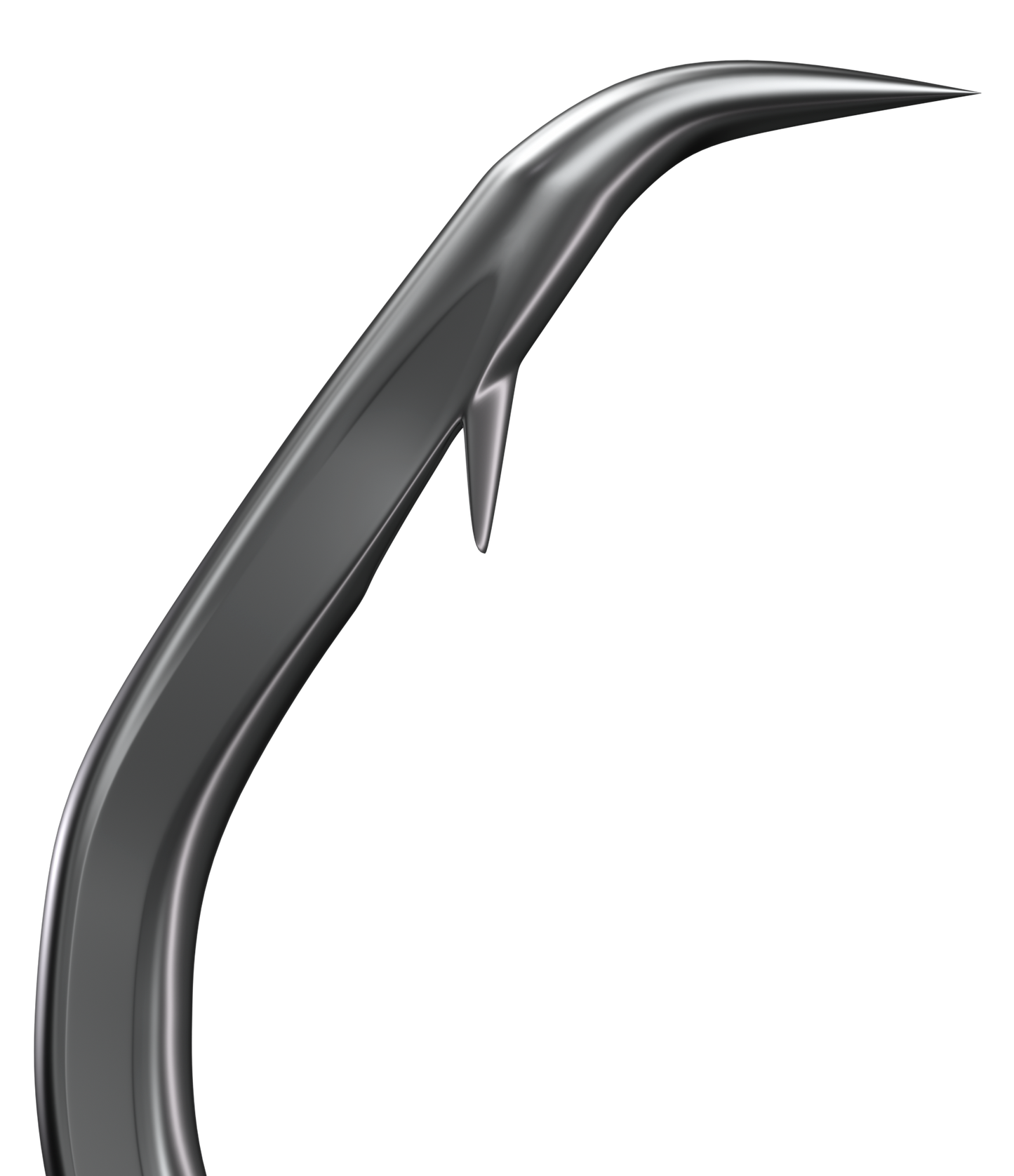 Sike Inline Circle Hook - Black Nickel CS2043