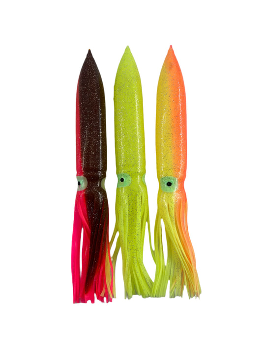 Precision Angling Squid Tube 12"