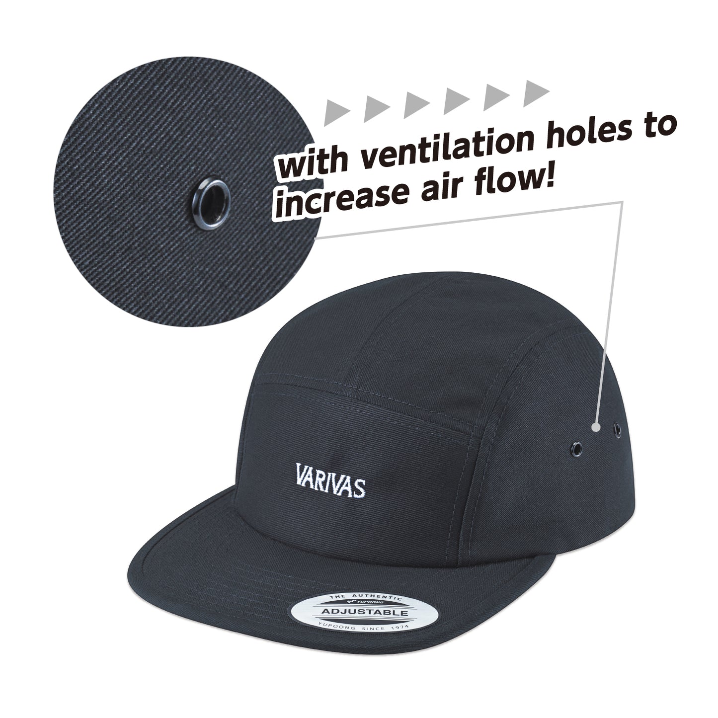 VARIVAS Jet Cap Flat Visor VAC-80