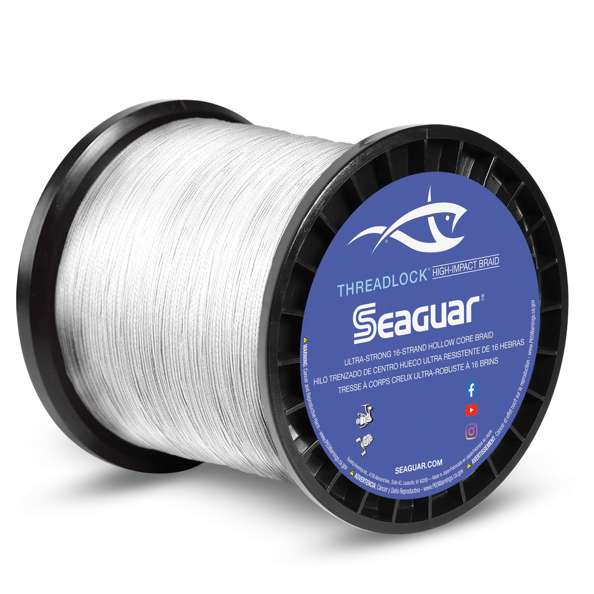 Seaguar Threadlock 16-Strand Hollow Core Braid