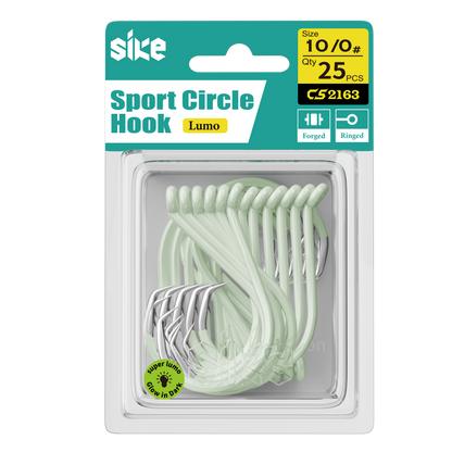 Sike Sport Circle Hook - Super Lumo CS2163