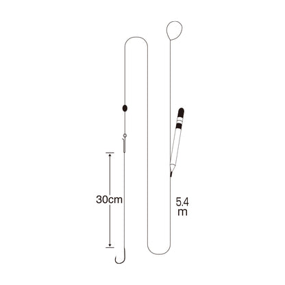 Sasame Pencil Float Piper Rig W-660-6
